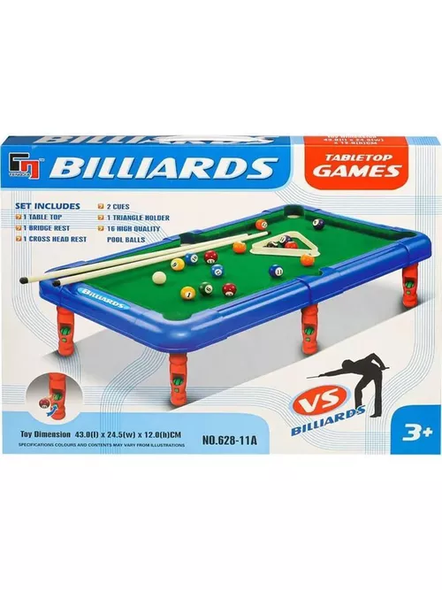 cumpără Joc educativ de masă miscellaneous 10844 Masa de joc pt copii BILIARD (50.5*29*12 cm) 934561 628-08A în Chișinău 
