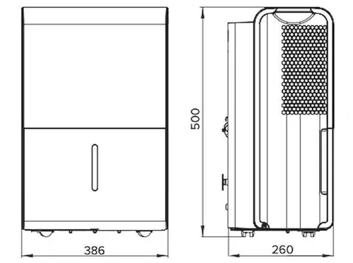 Déshumidificateur portable Ariston Deos 3381356