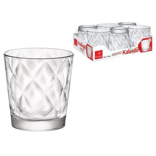 купить Посуда для напитков Bormioli Rocco 37236 Набор стаканов для воды Kaleido 6шт 240ml в Кишинёве 