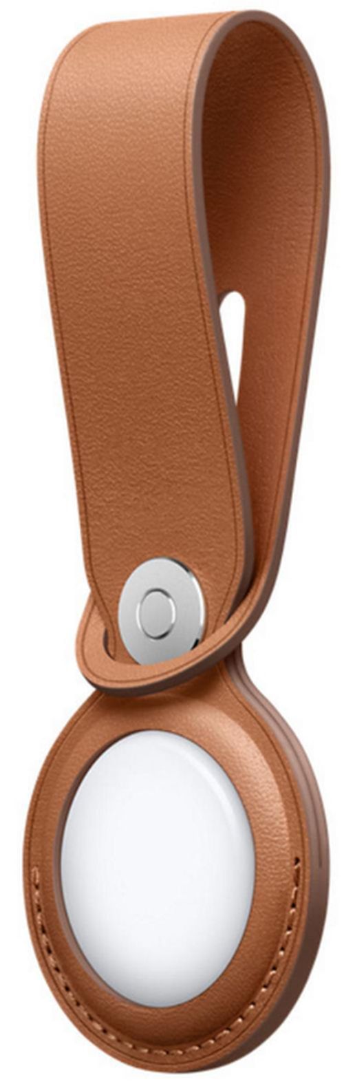 cumpără Accesoriu pentru aparat mobil Apple AirTag Leather Loop Saddle Brown MX4A2 în Chișinău 