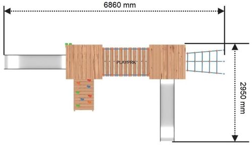 купить Детская площадка PlayPark 1442 SOL-02-2 в Кишинёве 
