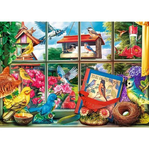 купить Пазл Trefl 10850 Puzzle 1000 Premium Plus. Lumea pasarilor в Кишинёве 