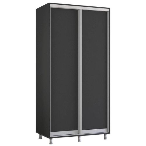 cumpără Dulap Mobildor-Lux Aron-P uși glisante din PAL (110x60x230H cm) Anthracite în Chișinău 