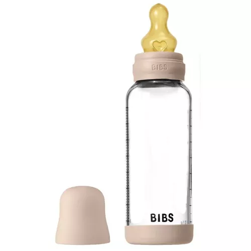купить Поильник BIBS 5020244 Biberon din sticla anticolici Blush cu tetina din latex 3+ luni, 240ml в Кишинёве 