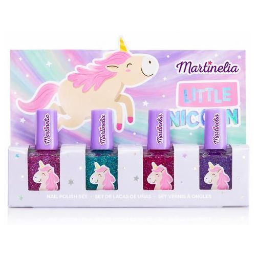 купить Набор для творчества Martinelia 30645 Set de lacuri de unghii „Micul Unicorn”, 4 elem. в Кишинёве 