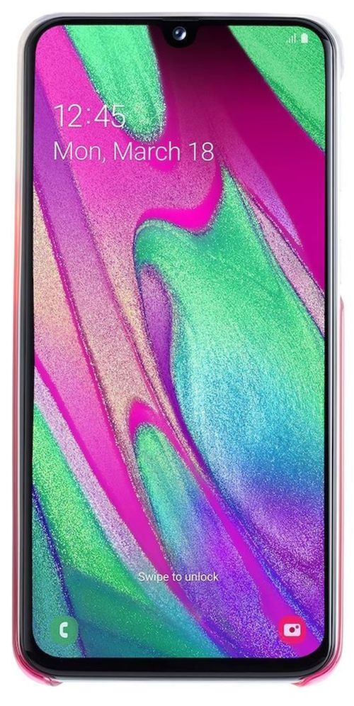 купить Чехол для смартфона Samsung EF-AA405 Gradation Cover A40 Pink в Кишинёве 