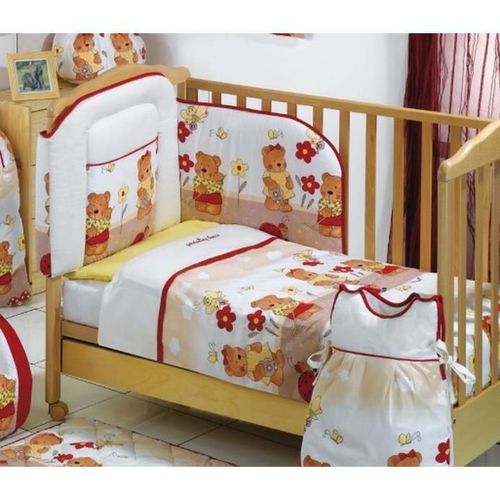 купить Детское постельное белье Italbaby 100.0036-6 Комплект детского белья Gardening Bears в Кишинёве 