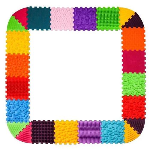 купить Коврик игровой Ortek 12736 Коврик-пазл массажный Mega Mix, 16эл в Кишинёве 