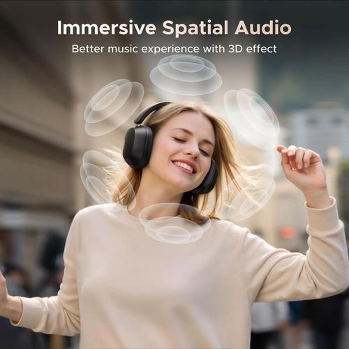 cumpără Căști fără fir Ugreen 35757 HiTune Max5c Hybrid ANC, HP203, Black în Chișinău 