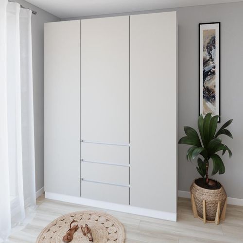 купить Шкаф Smartex (15911) N16 160cm Kashemir+Alb в Кишинёве 