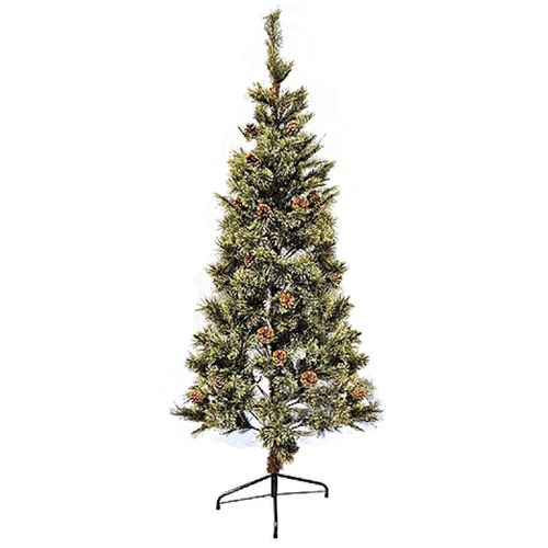 cumpără Brad artificial Promstore 14727 Brad verde PVC cu conuri "Cashmere" type 180cm în Chișinău 