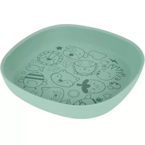 купить Посуда для кормления Skip Hop 9S256110 Farfurie din silicon Skip Hop Squad Green в Кишинёве 