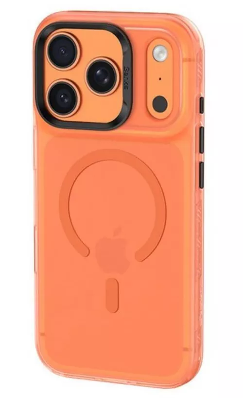 cumpără Husă pentru smartphone Benks Lucid Armor Magnetic Phone Case iP17 Pro Max (Orange) în Chișinău 