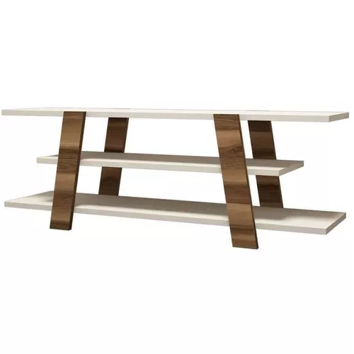 cumpără Comodă TV Trendy Floare, Nuc, Crem 120x42x33cm în Chișinău 