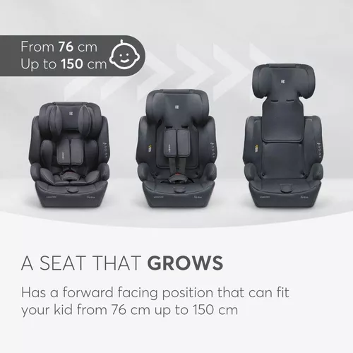 купить Автокресло Kikka Boo 31002140009 i-Bronn Black i-Size, 76-150 cm в Кишинёве 