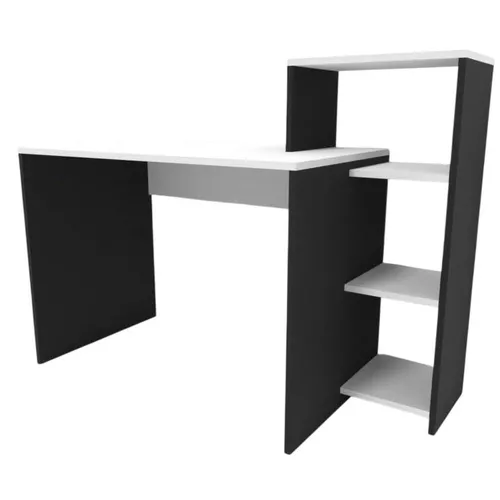 cumpără Masă de birou Smartex M2 120cm Alb/Negru în Chișinău 