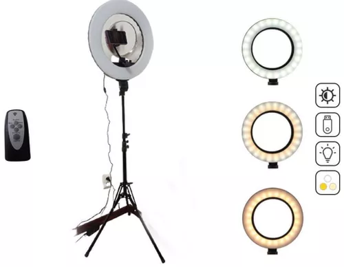 cumpără Lampă inelară misc 4272 Make up Profesionala, LED tip inel, cu suport selfie S116-17 în Chișinău 