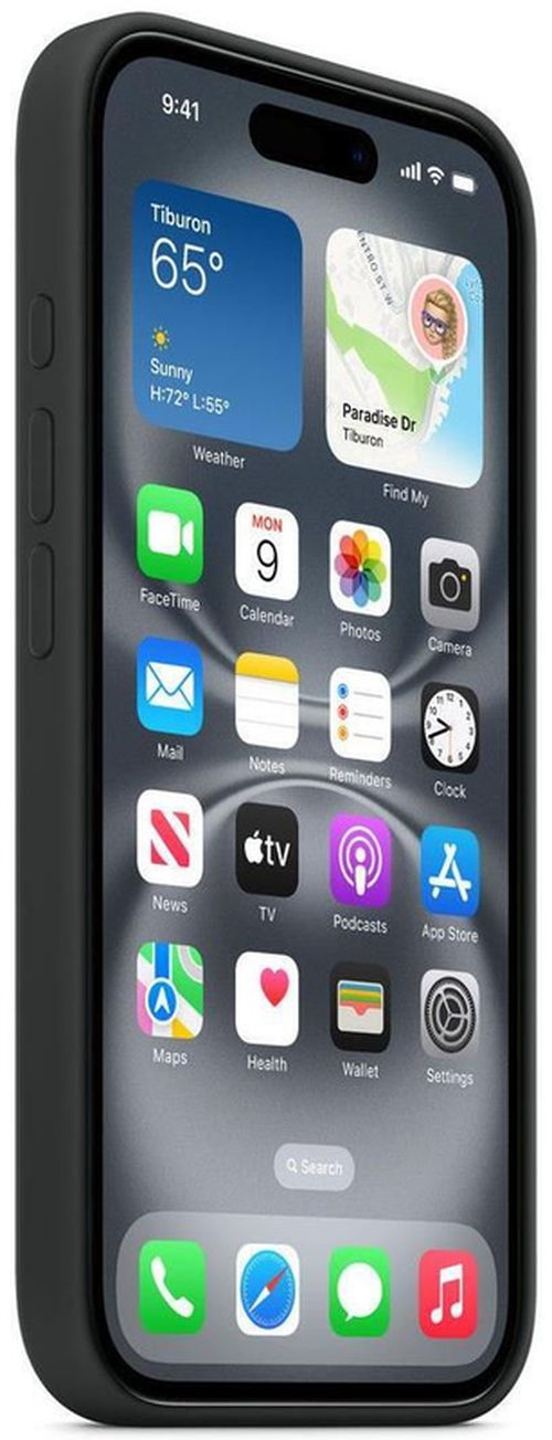 купить Чехол для смартфона Apple iPhone 16 Plus Silicone Case with MagSafe Black MYY93 в Кишинёве 