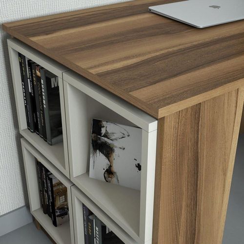 купить Офисный стол Trendy Cutie, Nuc, Crema 120x75x65cm в Кишинёве 