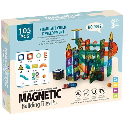 купить Конструктор Richi (86943) Jucarie constructor cu magnet в Кишинёве 