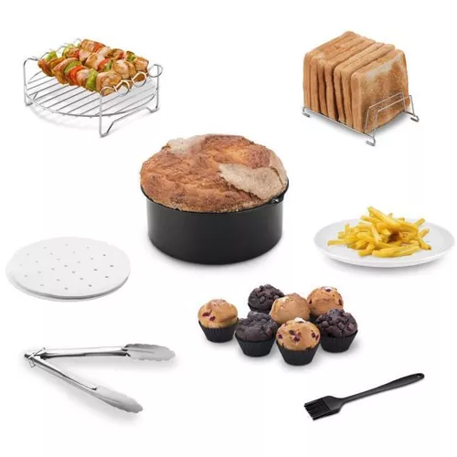 купить Аксессуар для грилей-барбекю Ufesa Pack 7 accesories Air Fryer в Кишинёве 