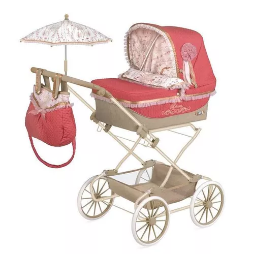 cumpără Păpușă DeCuevas 82033 коляска для кукол REBORN с зонтиком и аксессуарами Martina 2020 - 90 cm în Chișinău 