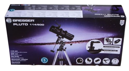 cumpără Telescop Bresser Pluto II 114/500 EQ Carbon Design în Chișinău 