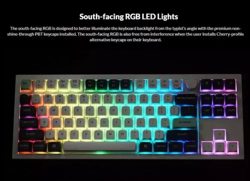 купить Клавиатура Keychron Q3 HE QMK Wireless Custom Full-Metal Mechanical Keyboard (Q3H-M1), Carbon Black в Кишинёве 