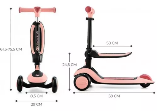 купить Самокат KinderKraft HALLEY KRHALL00PNK0000 ROSE PINK в Кишинёве 