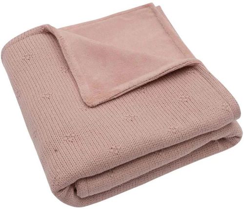 купить Детское постельное белье Jollein 517-511-68034 Paturica Cosy Knit Wild Rose/Velvet, 75x100cm в Кишинёве 