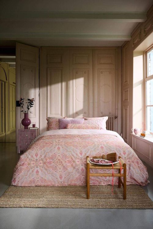 купить Домашний текстиль Pip Studio 332031 Moon Flower Light Pink 200x200/220 в Кишинёве 