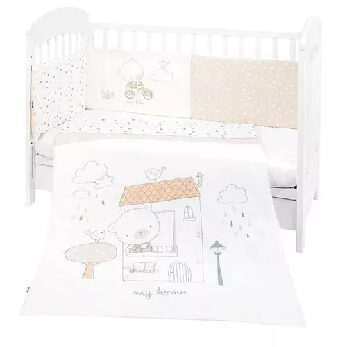 cumpără Lenjerie de pat pentru copii Kikka Boo 41101020104 Set lenjerie patut My Teddy 140x70, 2 piese în Chișinău 