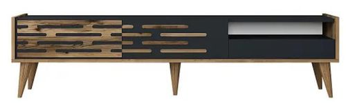 купить Тумба напольная для TV Trendy Valensiya, nuc, antracit в Кишинёве 