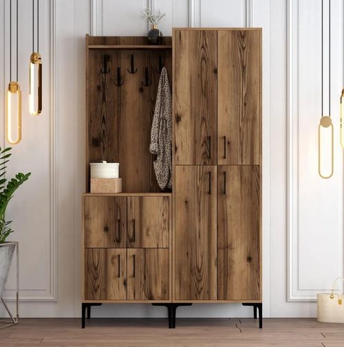 купить Мебель для прихожей Trendy Berlin BA, Nuc, 120x200x35cm (GTR001356) в Кишинёве 