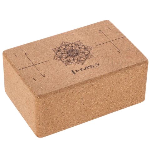 купить Инвентарь для йоги HMS KJ02-C Abisal Cork Yoga Block в Кишинёве 