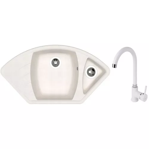 купить Мойка кухонная со смесителем Dr.Gans Gabi + SanDonna F 7073 alb в Кишинёве 