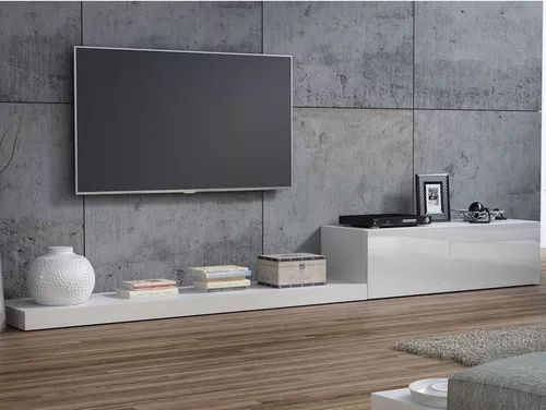 купить Тумба напольная для TV Mirjan Rifo/Life White/White Gloss в Кишинёве 