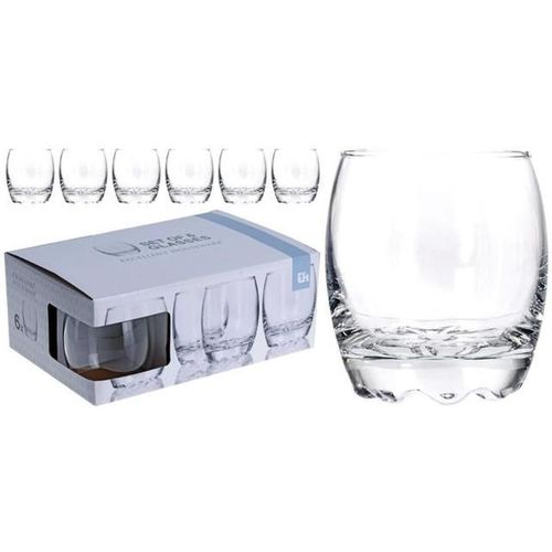 купить Посуда для напитков Excellent Houseware 16148 Набор стаканов 6шт 275ml D7cm H9cm в Кишинёве 