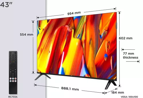 cumpără Televizor TCL QLED Smart 43S59K, Full HD în Chișinău 