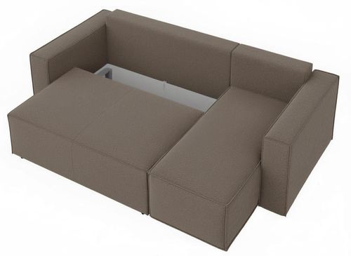 купить Диван Sofyno SKY canapea de colț extensibilă L (Viva 3 Capucino) в Кишинёве 