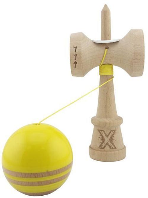 купить Активная игра Essa 164338 Kendama Flippy X Original Rainbow, King Size, galben-maro в Кишинёве 