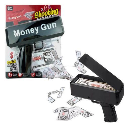 купить Игрушка Essa 2022-3 Электронный денежный пистолет, 100 банкнот в Кишинёве 