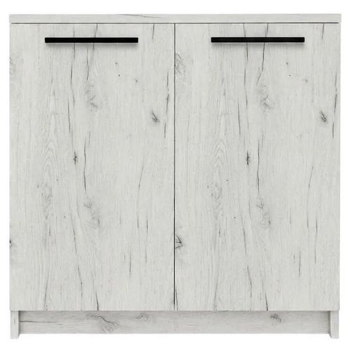 купить Комод Mashtab S12536 Oviedo (800x330x850) Stejar Alb в Кишинёве 