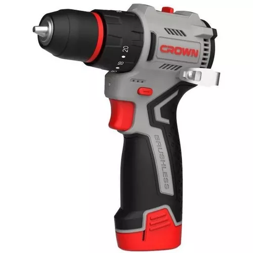 cumpără Set de scule electrice Crown Kit șurubelniță fără fir K-DC28 IMC cu baterie de 12V 2x2Ah în Chișinău 
