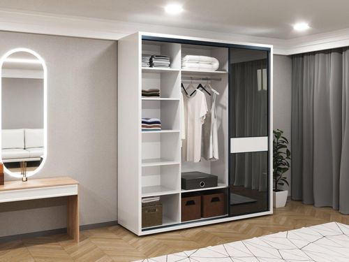 cumpără Dulap Bayro Murano 2000x2300x600 белый, купе în Chișinău 