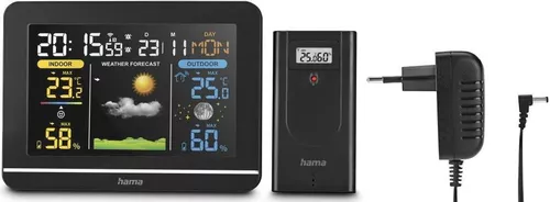 cumpără Stație meteorologică Hama 222242 Usedom Weather Station, black în Chișinău 