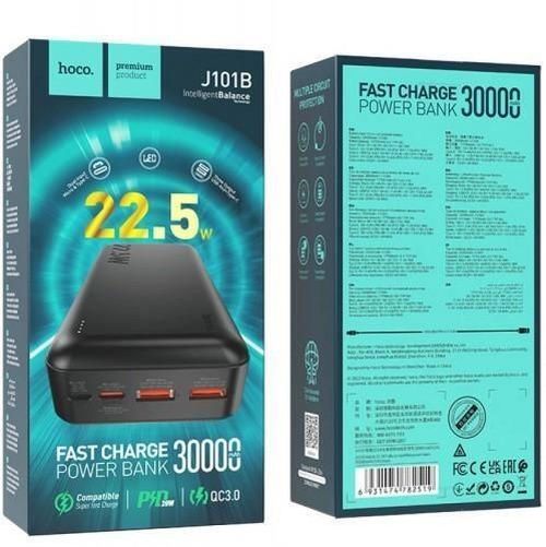 cumpără Acumulator extern USB (Powerbank) Hoco J101B Astute 30000mAh în Chișinău 