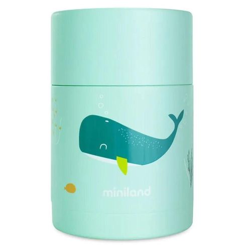 купить Термос для пищи Miniland 89618 Termos alimente solide 600ml Balena в Кишинёве 