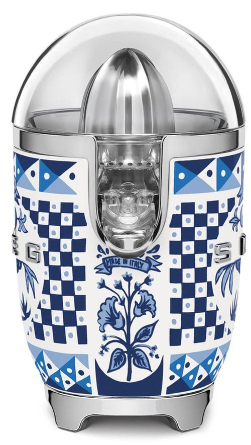 купить Соковыжималка для цитрусовых SMEG CJF01DGBEU Blu Mediterraneo Dolce&Gabbana в Кишинёве 