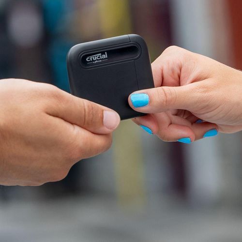 купить Накопители SSD внешние Crucial X6, 500GB, USB 3.1 Gen 2 Typ-C в Кишинёве 